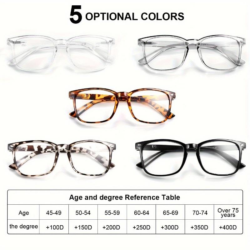 2pcs Fashion Glasses Blue Light Blocking Lense,  Lightweight Eyeglasses Best for Christmas Perfect for Thanksgiving