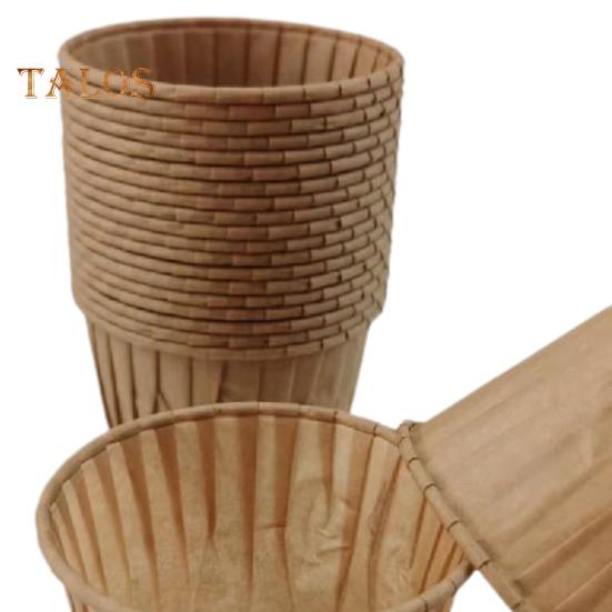 50Pcs Baking Cups Anti-stick Multi Use Paper Utility Non-stick Cake Muffin Paper Cups for Bakery
