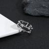 Jie Jie Gao Sheng Bamboo Knot Open Ring Fashionable Light Luxury Elegant Index Finger Ring New Ins Trend Personality Minimalist Style Ring