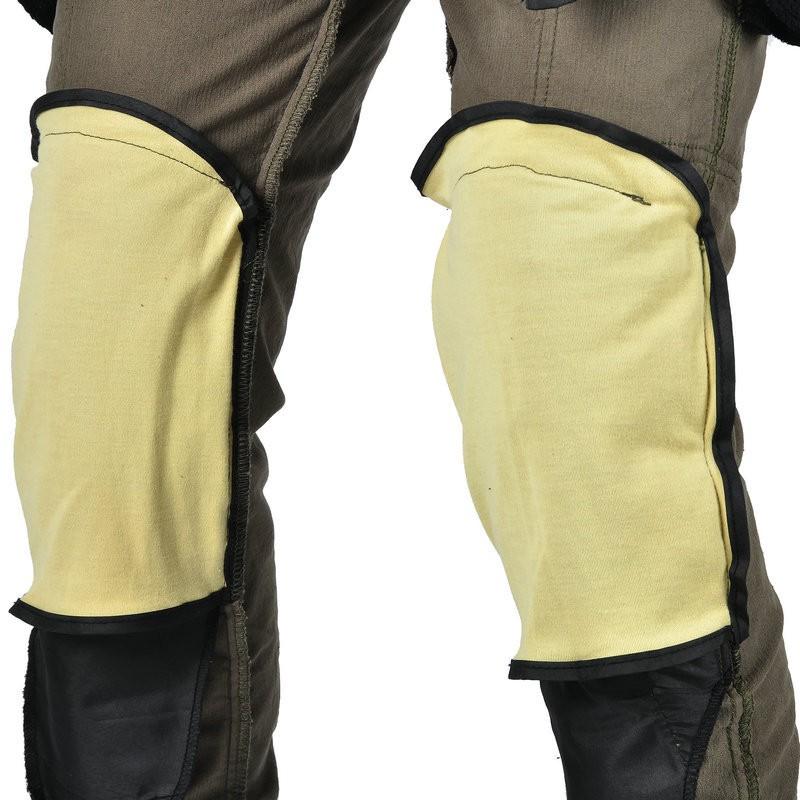 Womens Corduroy Motorcycle Riding Pants With Kevlar Reinforcement Extended Silicone Grip