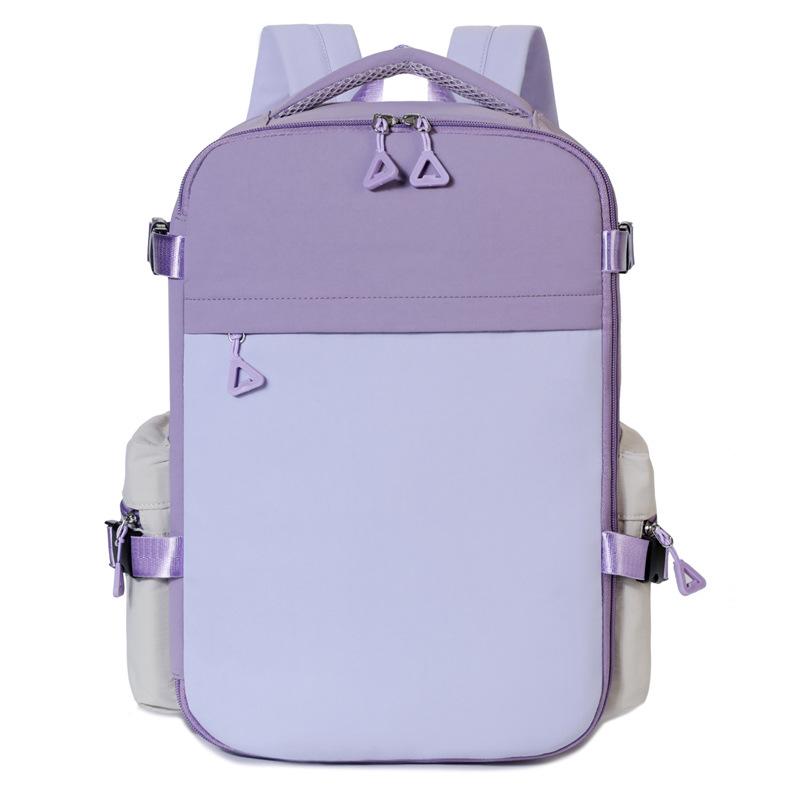 

Customizable Large Capacity Business Travel Backpack for College Students - Durable Laptop Schoolbag фиолетовый