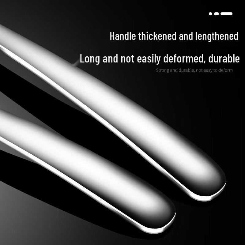 Thickened 304 Stainless Steel Long Handle Spoon Set