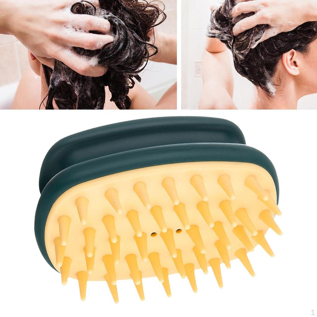 Hair Scalp Massager Scrubber Soft Pins Manual Head Massage Brush Brushes for