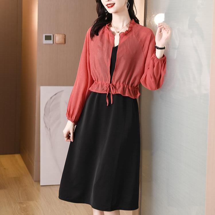 Chiffon Sun Protection Clothes Cardigan Small Shawl Summer Cover Shirt Loose Short Jacket Top