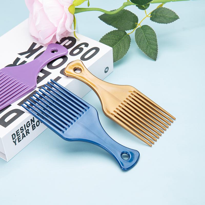 1pcs Professionl Men's Oil Head Comb for Hair Wide Teeth Fork Hairbrush Detangling Comb Home Salon Barber Hairdressing Tools