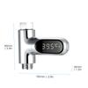 Duschthermometer Duschthermometer Rd Badezimmerthermometer, Wassertemperaturthermometer 5~85 360° drehbares LED-Display für Baby-Duschthermometer