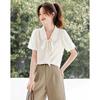 Women's Elegant Short Sleeve Blouse