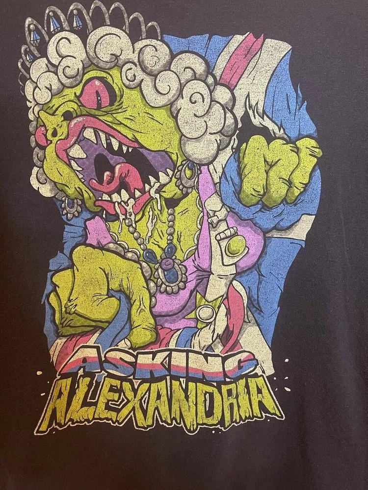 ASKING ALEXANDRIA Monster Queen Elizabeth British Band T-Shirt BO1203 Unisex T-Shirt S