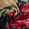 [BYSIFA] New White Silk Satin Scarf Shawl Winter Spring Autumn Elegant Plant Flowers Square Scarves Muslim Women Head Neck Scarf