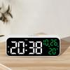 Yujeubi Blackface Vertical B Led Desk Clock