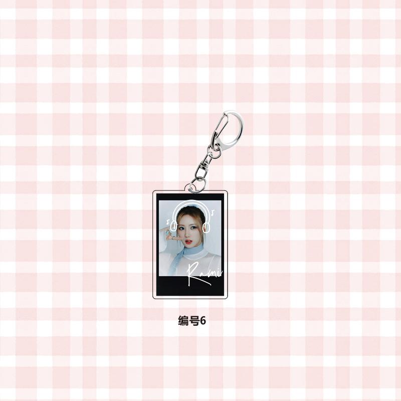 BABYMONSTER Peripheral RAMI Lee Charin AHYEON Kawai Ruka ASA Pendant Keychain 1001