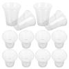 A25F-Plastic Clear Communion Cups 200 Pcs Disposable Glasses For Church Sacrament Supplies For Baptism Tasting Ceremonies