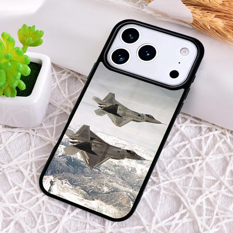 Fighter Planes Phone Case for iPhone 17 Air 16 15 11 12 14 13 Pro Max Shockproof Cover