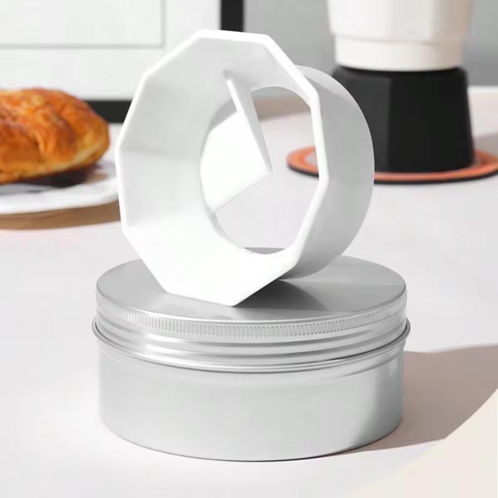 65mm Rotary Powder Dosing Ring Anti-spill Coffee Powder Distributor Moka Pot Tamper  Office