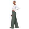 Women's High Waist Wide Leg Pants Color Soft Casual Trousers