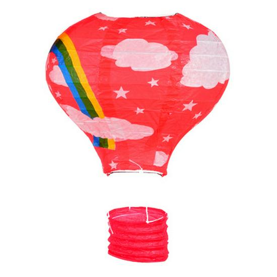 Children's Cartoon Hot Air Balloon Paper Lantern for Weddings and Kindergarten Decorations
