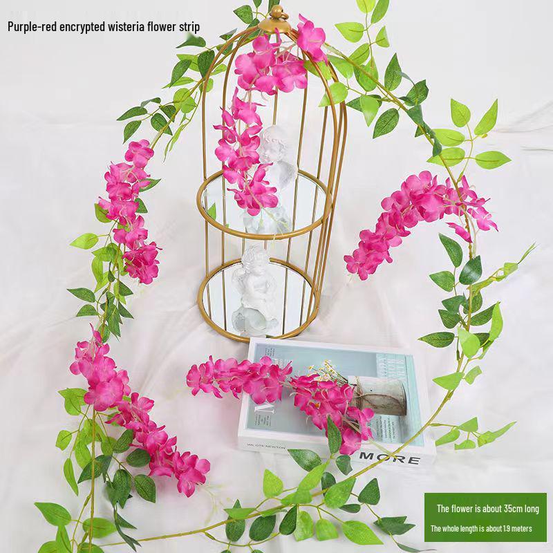 Wisteria Artificial Flower Vine for Decoration