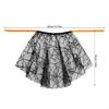 Festival Black Lace Capes Porch Geese Decoration For Halloween Party Themes