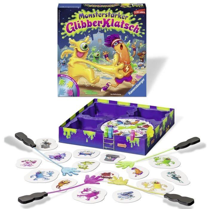 Jeu pour enfants - RAVENSBURGER - Monsterstarker Glibberklatsch - Amusant - 2-4 joueurs - 5-99 ans