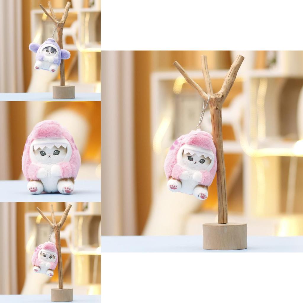 Japanese Style Shark Cat Plushie With Short Plush Material For Collectors