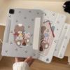 Cherry Bear Cartoon IPad Pro Case With Stand Side-Attach Detachable Cover Air 10th Gen Mini