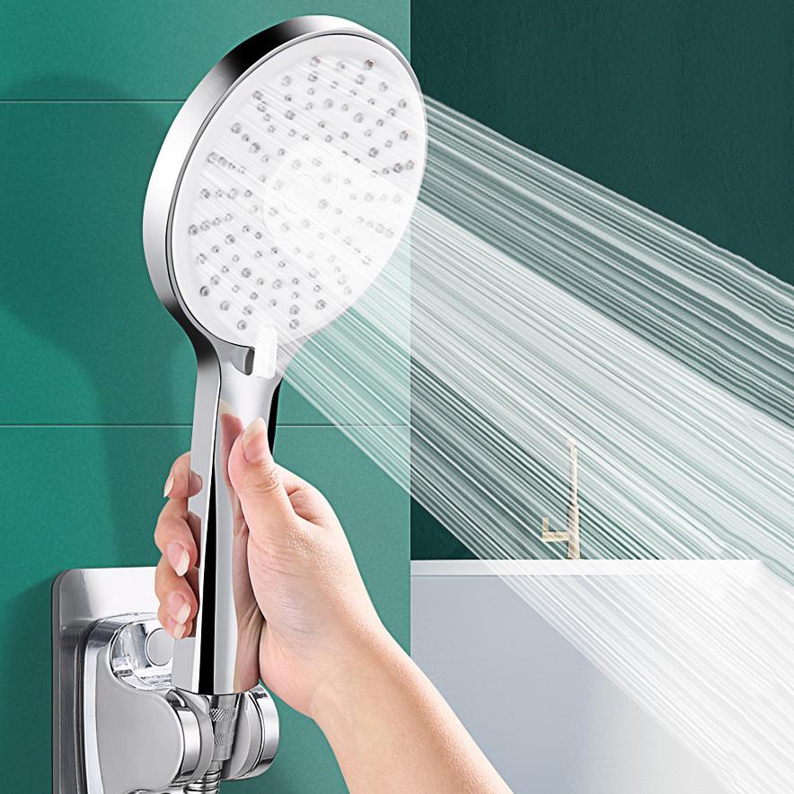 5-Gang Booster Großes Paneel Starker Wasserduschkopf Filter Universal Multifunktions Badezimmer Handbrause Set