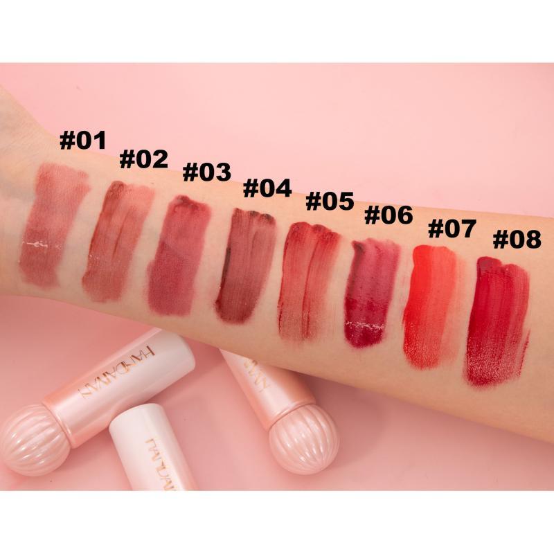 Silky Stained Lip Glaze Hydrating Long-lasting Mirror Dye Lip Liquid Lipstick Lip Gloss Lip Glaze