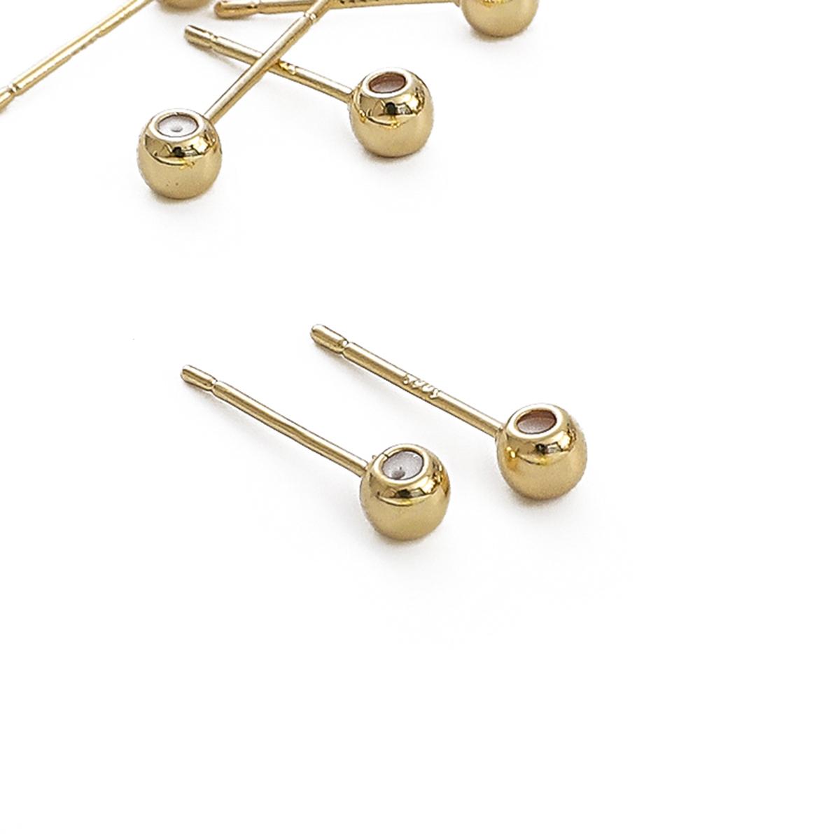 

Медный клейкий ушной игольчатый штифт для изготовления ювелирных изделий своими руками, аксессуары для рукоделия 4x16mm 2pcs