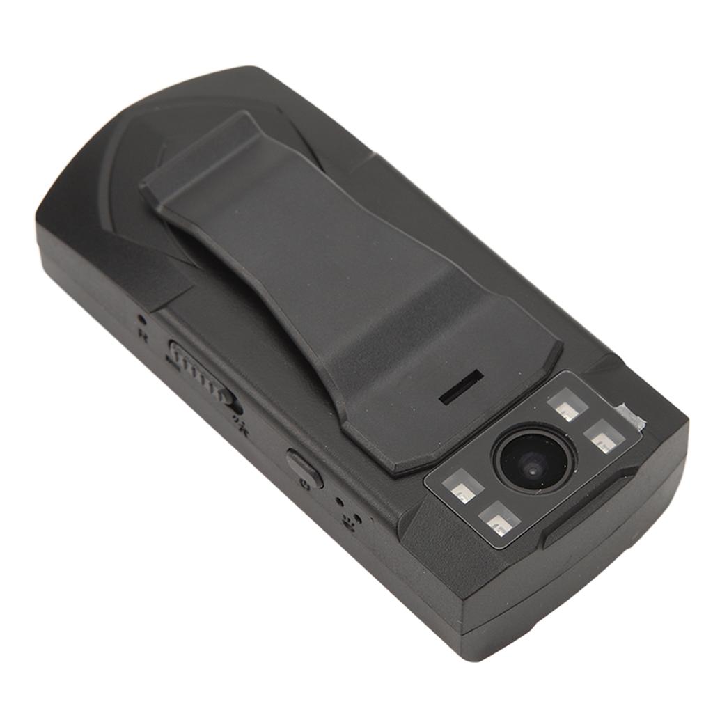 Portable Body Camera with Back Clamp 1080P Wide Angle 120 Degrees Infrared Night Vision Camera for Home Outdoor