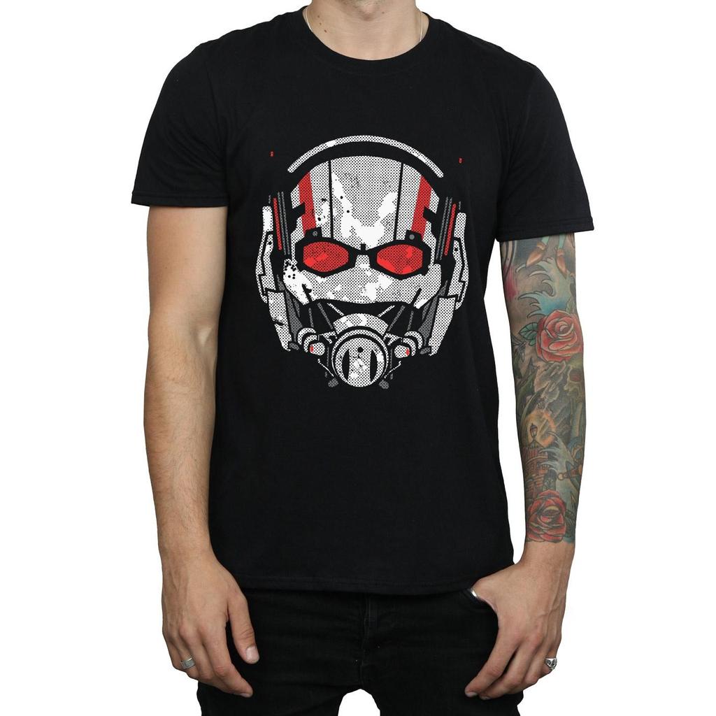 Marvel Mens Ant-Man Helmet Cotton T-Shirt
