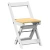 Vidaxl Corona Dining Chairs, Folding, 4 Pcs, White, Pine