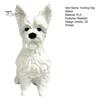 Sturdy Hunting Dog Model Statue, Realistic Cute Puppy Figurine for Desk Shelf Decor, Durable 3D Printed Craft Ornament Home Office, Pet Lover