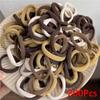High Elasticity Ponytail Holders Basic Rubber Bands Nylon Elastic Hair Ties  for Women and Girls