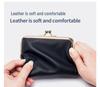 European & American Style Women's Genuine Leather Clutch Wallet - Multifunctional Coin Purse and Card Holder