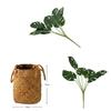 Turtle Back Leaf Faux Plant For Photography And Indoor Garden Decoration