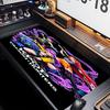 Dämonenjäger-Thema Premium Rutschfestes Mauspade mit Genähten Kanten, Strapazierfähiges Gummi-Material, für Schreibtisch & Gaming, Tolle Geschenke
