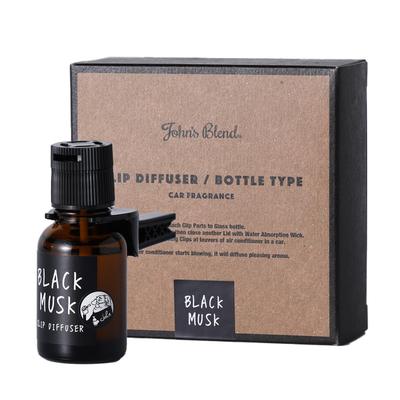Johns Blend OA-JON-20-10 Do auta Klip do ventilace Černá pižmová vůně, 0,6 fl oz (18 ml)