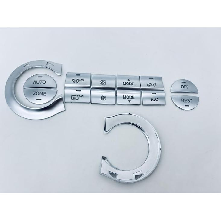 Air Conditioning Button Covers Trim Sticker Replacement for Benz CLA C117 GLA X156 A Class W176 2013 2014 2015 2016 2017 2018