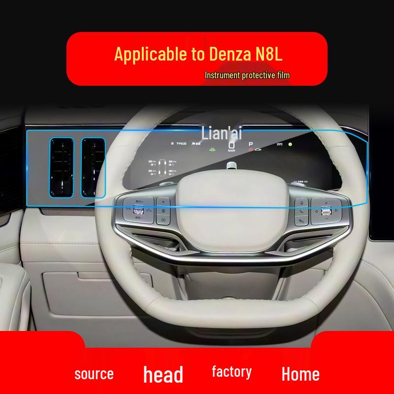 Denza N7 Navigatie & N8 Display Scherm Beschermende Gehard Glas Folie - Auto Interieur Accessoires