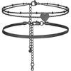 PROSTEEL Alla moda Design Manette/Testo Personalizzato Cavigliera da Donna, Cavigliera in Acciaio Inossidabile 316L, colore Argento/Oro/Nero,Basso