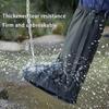 1Pair New 42cm Tall Durable Waterproof Shoe Protector Rain Boots High Tube Shoe Cover Thick Non-slip Outdoor Shoe Cover
