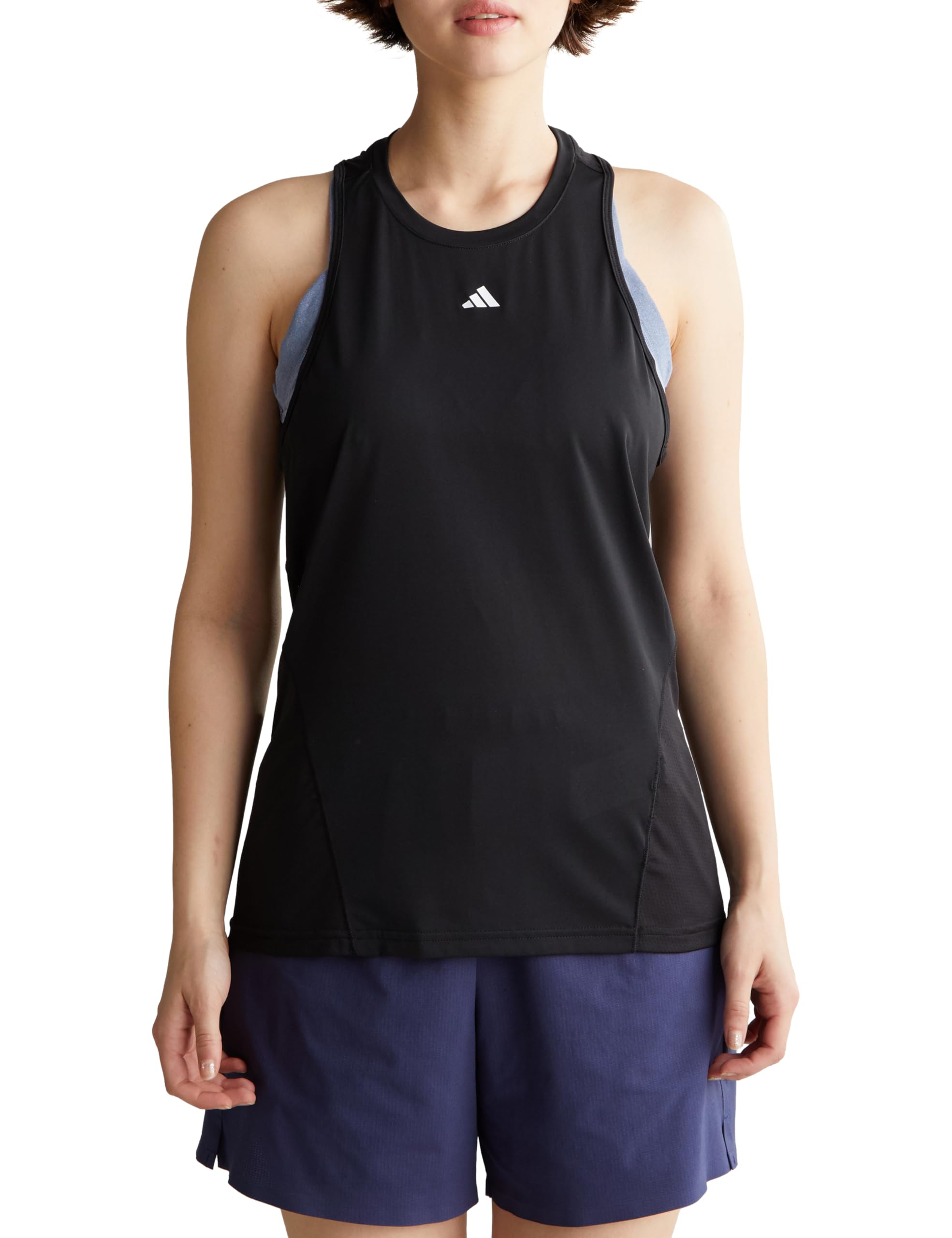 

Adidas Дизайн для тренировочной майки KLQ89 Черная женская (IQ2652) J/XL