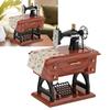 Mini Vintage Creative Retro Sewing Clockwork Music Box Gift Table Decoration