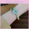 Sunflower Bracelet Starfish Ceramic Beaded Jewelry Decoration Women Gift Fashion