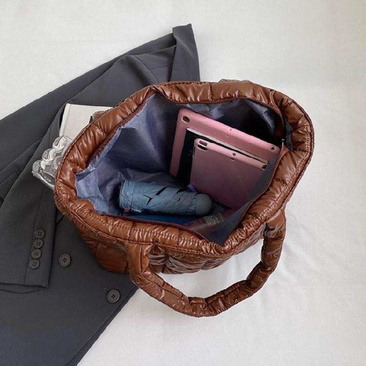 Puffer Bag for Women Functional and Fashionable Shoulder Bag Shopping Handbag