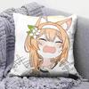 Iochi Mari Idol Blue A-Archive Home Sofa Cushion Covers And Aecorative Custom Pillow Covers