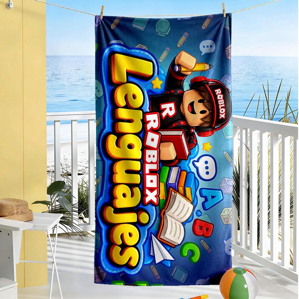 Roblox Strandtuch Superweich & Saugfähig Bequem Leicht