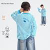 Gestreiftes Langarm-T-Shirt für Jungen