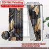 2D Flat Printing  2pcs Midnight Blossoms Contemporary Chic Curtains Versatile Polyester Curtains Art Deco Festive Ldeal for