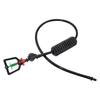 1 Set Cooling Hanging Sprinkler For Greenhouse Irrigation With Barb Connector 360 Degree Rotating With weight & Anti-drip device